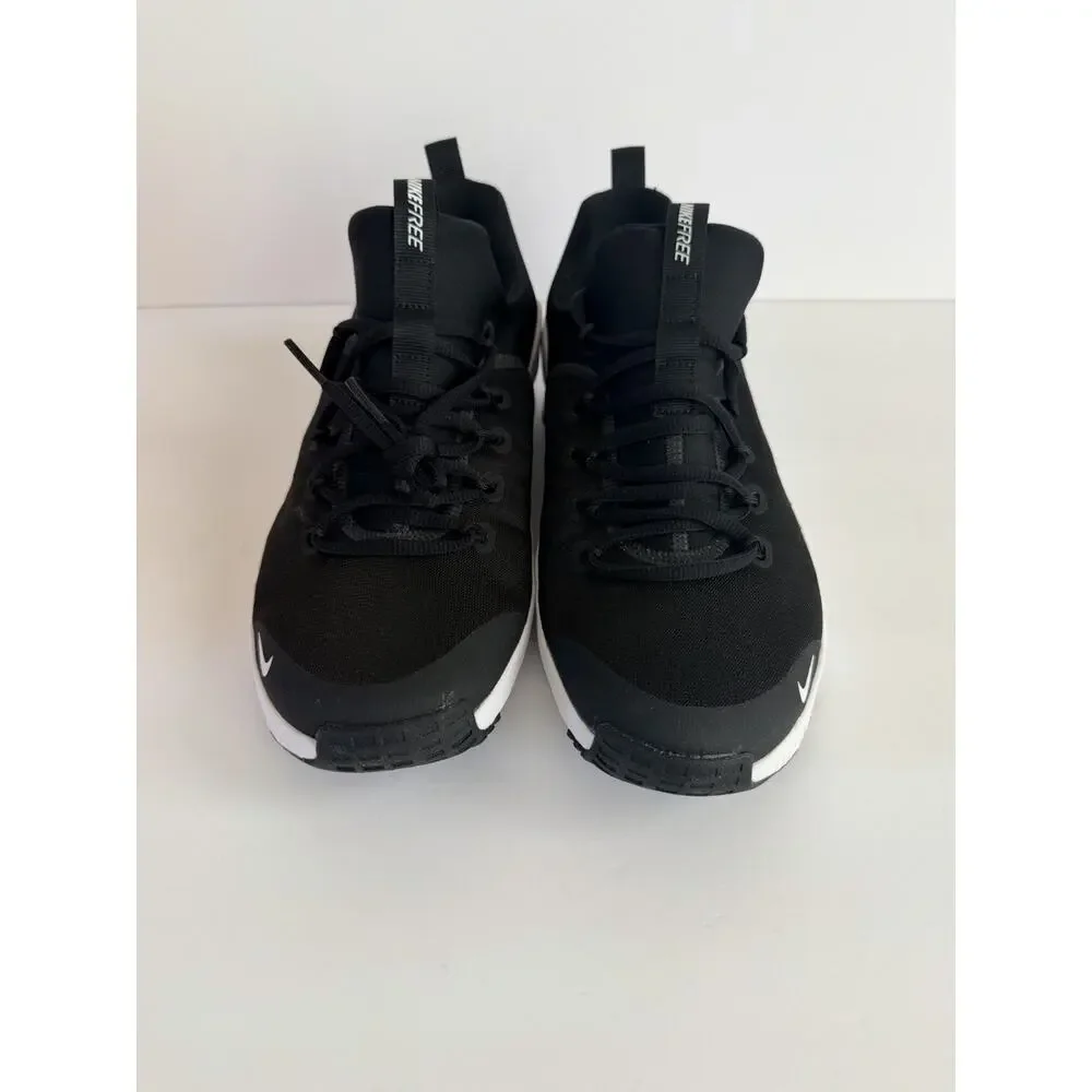 Nike Free Metcon 6 Athletic Sneakers Black/White US W10/M8.5